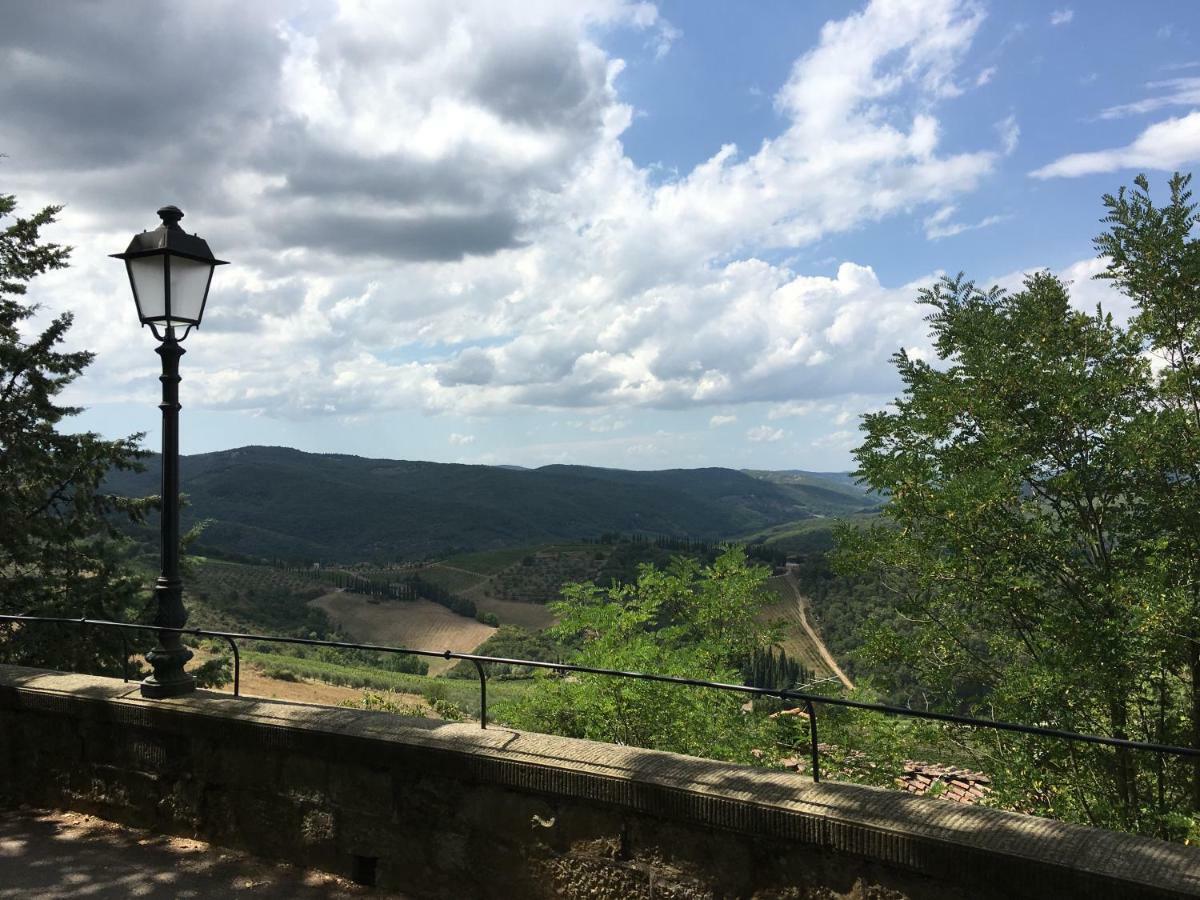 Ferienwohnung ART REBUS Tower in Tuscany Radda in Chianti Exterior foto