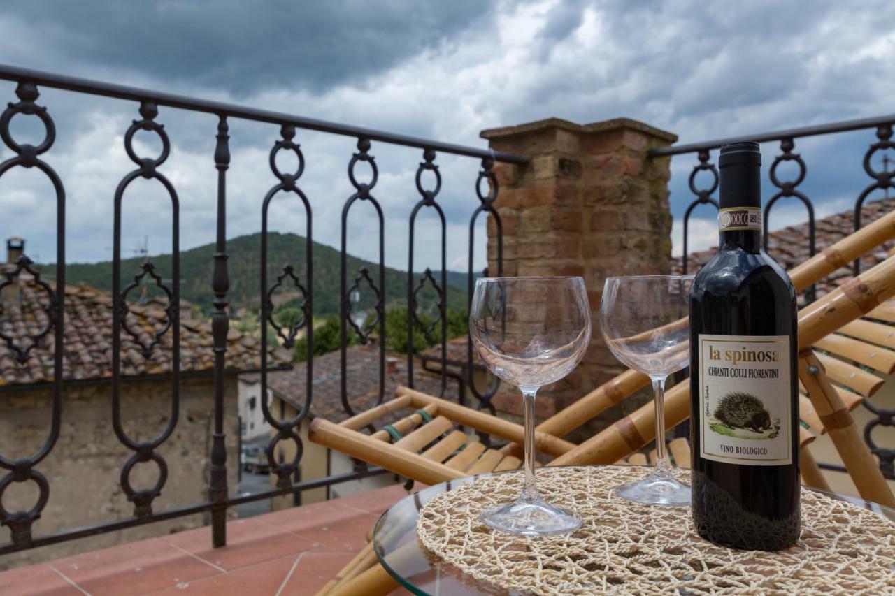 Ferienwohnung ART REBUS Tower in Tuscany Radda in Chianti Exterior foto