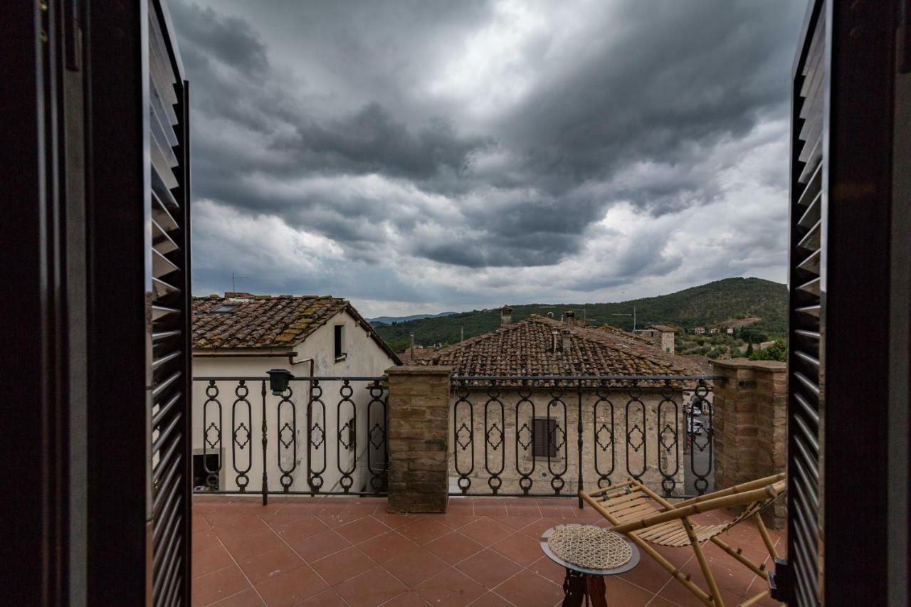Ferienwohnung ART REBUS Tower in Tuscany Radda in Chianti Exterior foto